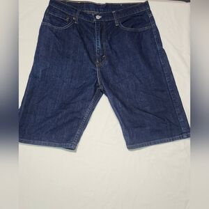 Levi's Women's Dark Blue Jean Shorts